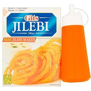 Gits Jilebi Mix + Jilebi Maker Bottle 120g