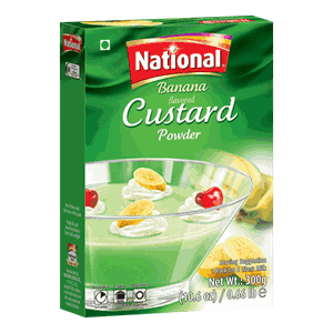 National Custard Banana 300g