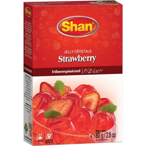 Shan Jelly Crystals Strawberry 80g