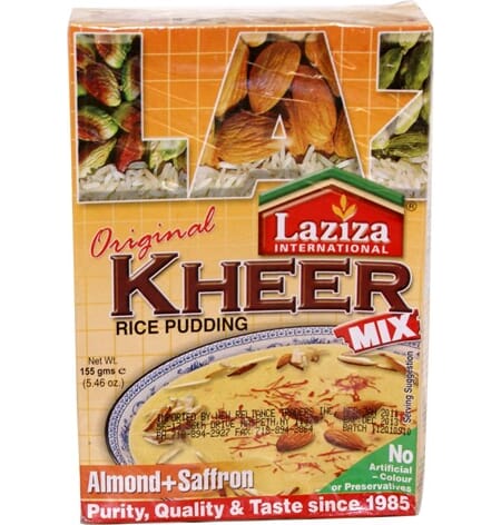 Laziza Kheer Mix Rice Almond & Saffron 155g
