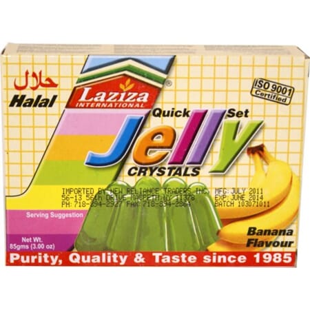 Laziza Banana Jelly Powder 85g