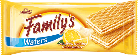 Familys Lemon Wafers 180g