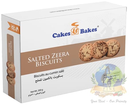 C&B Zeera Salted Biscuits 200g
