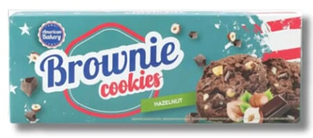 American Bakery Brownie Hazelnut Cookie 106g