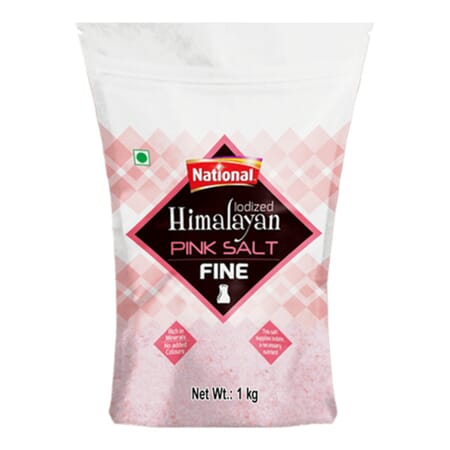 National Himalayan Pink Salt Fine 800g