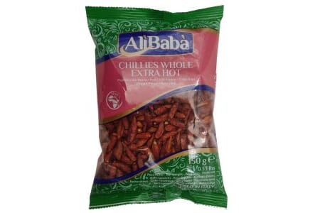 Ali Baba Chilli Whole Extra Hot 150g