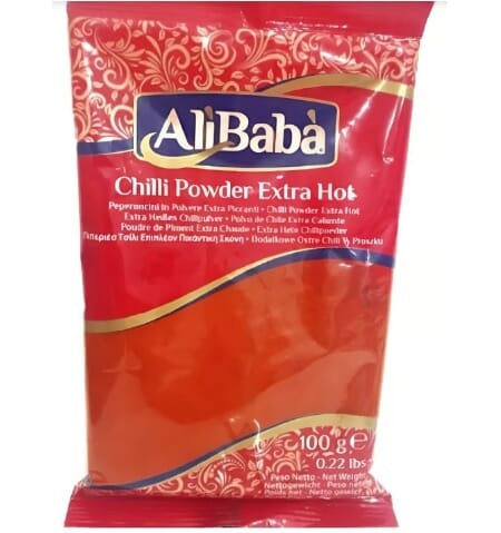 Ali Baba Chilli Powder Extra Hot 100g