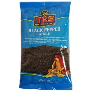 TRS Black Pepper Whole 100g LAVPRIS