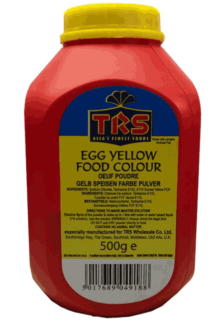 TRS Yellow Food Colour 500g