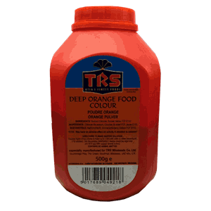 TRS Orange Food Colour 500g