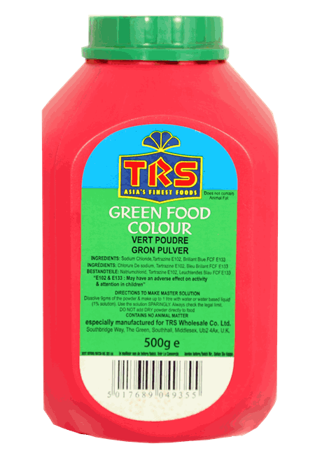 TRS Green Food Colour 500g
