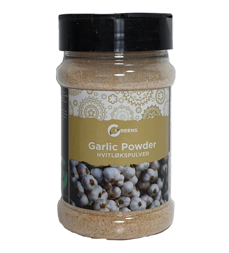 Greens Hvitløk Pulver Boks 220g Fine Distribution AS