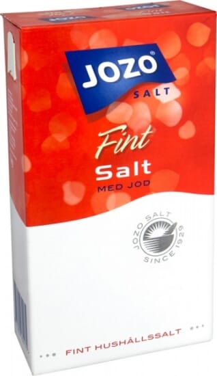 Jozo Salt med Jod 1kg - Fine Distribution AS