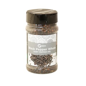 Greens Black Pepper Whole 180g