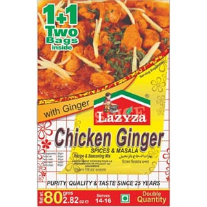 Lazyza Chicken Ginger Masala 80g