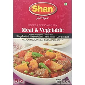 Shan Meat & Vegetable 100g
