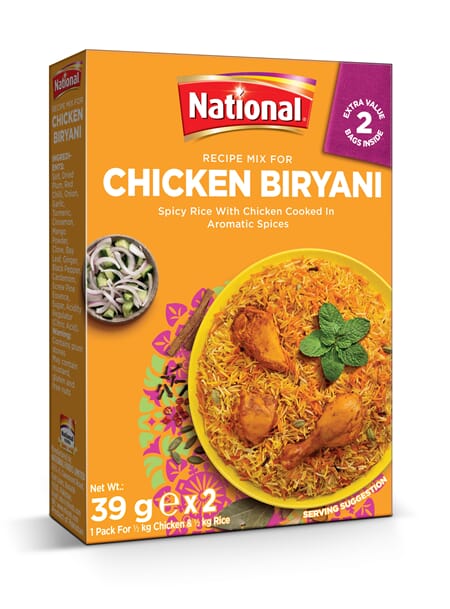National Chicken Biryani 78g