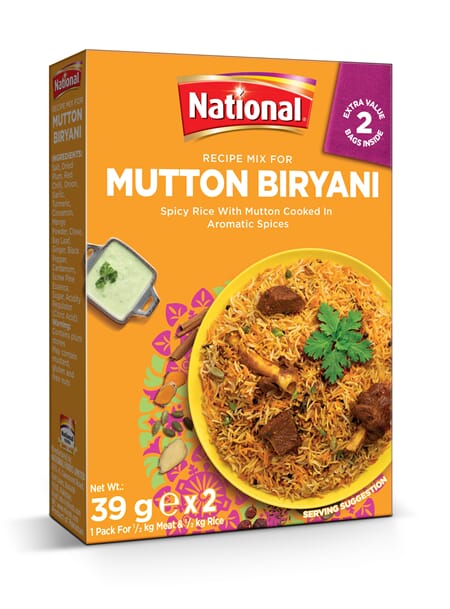 National Mutton Biryani 90g