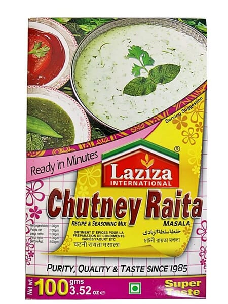 Laziza Chutney Raita Masala 100g