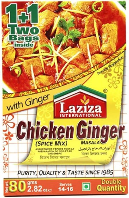 Laziza Chicken Ginger Masala 90g
