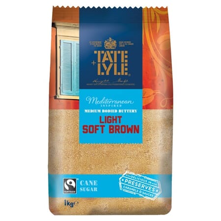 Tate Lyle Light Brown Soft Sugar 1kg