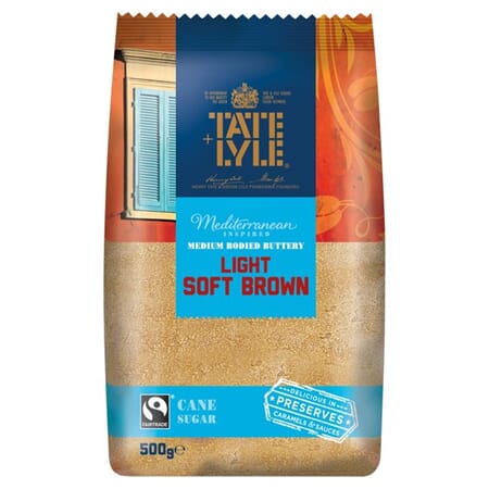 Tate Lyle Light Brown Sugar 500g