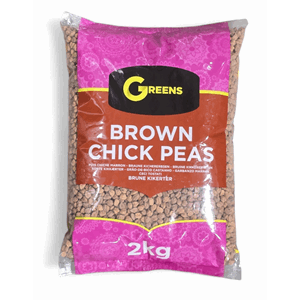 Greens Brown Chick Peas 2kg
