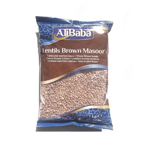Ali Baba Brown Lentils 1kg N