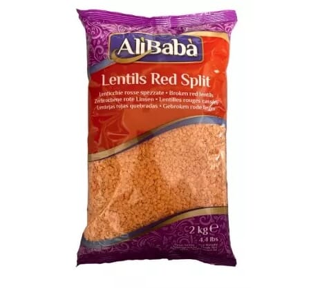 Ali Baba Red Lentils 2kg