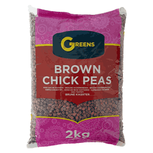 Greens Brown Chick Peas 2kg