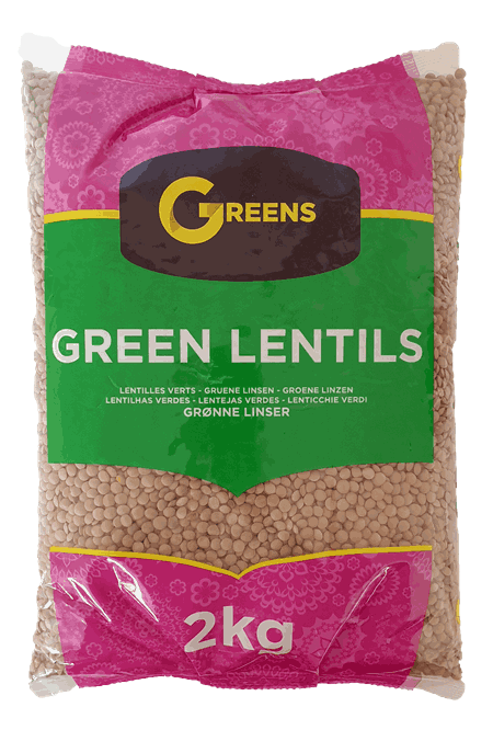Greens Green Lentils 2kg