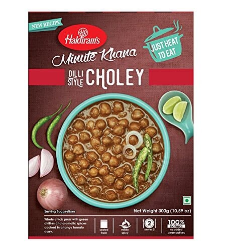 Haldirams Dilli Style Cholay Vegan 300g