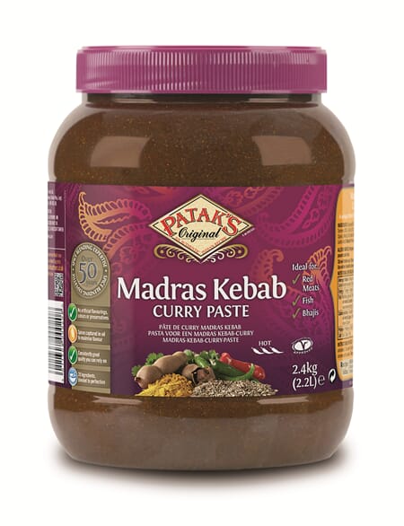 Pataks Madras Kebab Paste 2.4kg