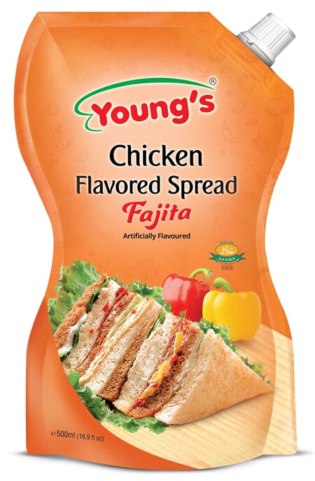 Young's Chicken Spread Fajita Mayo 500ml