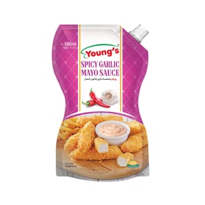 Young's Spicy Garlic Mayo 500ml