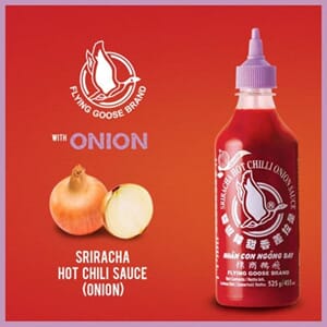 Sriracha Onion Chilli Sauce 455ml