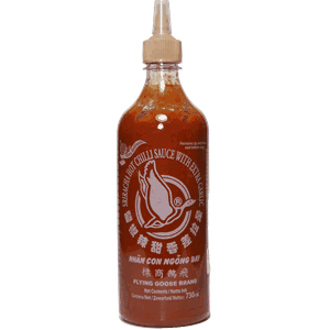 Sriracha Extra Hot Garlic Chilli Sauce 730ml