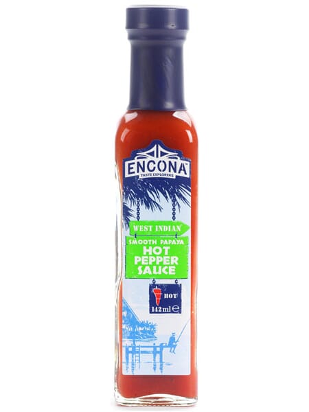 Encona Hot Pepper Sauce Papaya 142ml
