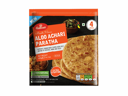 Haldirams Aloo Achari Paratha 400g ***