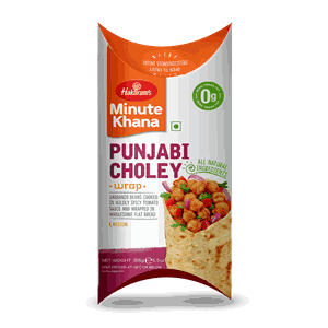 Haldirams Wrap Punjabi Choley 156g ***