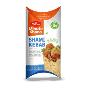 Haldirams Wrap Shami Kebab 156g ***