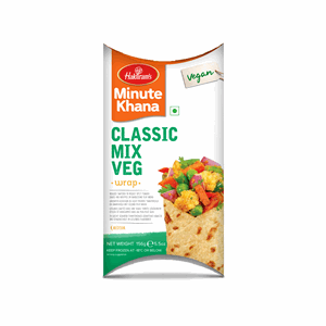 Haldirams Classic Mix Veg Wrap 156g ***