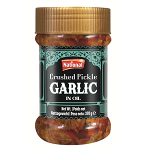 National Crushed Garlic Pickle 370g