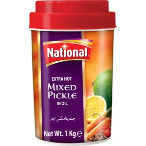 National Mixed Pickle Extra Hot 1kg