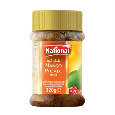 National Hyderabad Mango Pickles 320g