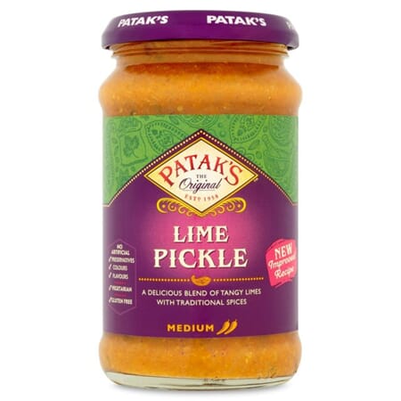 Pataks Lime Pickle Mild 250ml