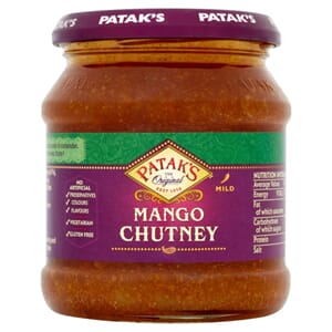 Pataks Sweet Mango Chutney 340g