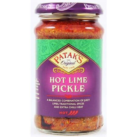 Pataks Lime Pickle Extra Hot 250g