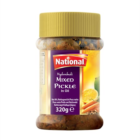 National Hyderabad Mix Pickles 320g
