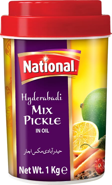 National Mixed Pickle Hyderabadi 1kg
